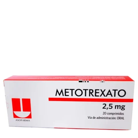 Metotrexato 2.5Mg X 20 Comprimidos