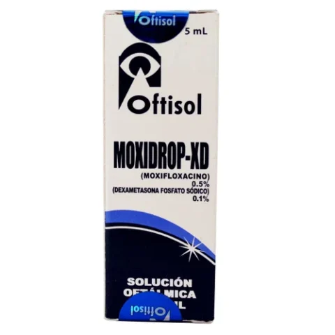 Moxidrop-Xd 0.5/0.1% Solucion Oftalmica X 5Ml