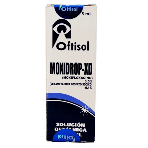 Moxidrop-Xd 0.5/0.1% Solucion Oftalmica X 5Ml 1 Moxidrop-Xd 0.5/0.1% Solucion Oftalmica X 5Ml