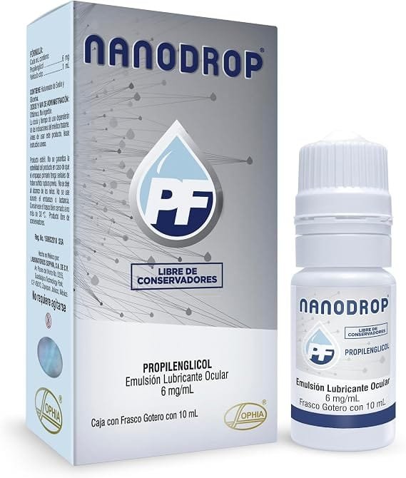 Nanodrop 0.6% Emulsión Oftálmica Frasco x 10ml 1 Nanodrop 0.6% Emulsión Oftálmica Frasco x 10ml