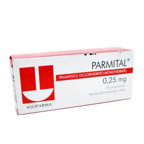 Parmital 0.25 Mg X 30 Comprimidos