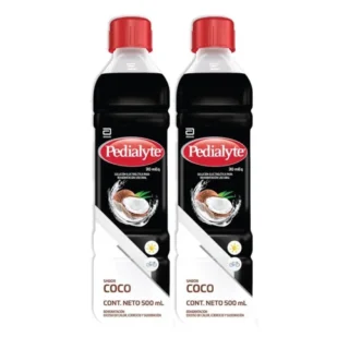Pedialyte Suero Fos Coco 30 Meq Two Pack X 500Ml