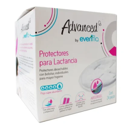 Protector Evenflo De Pecho X 24 Unidades
