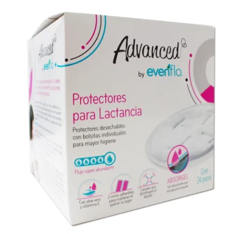 Protector Evenflo De Pecho X 24 Unidades