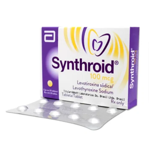 Synthroid 100Mcg X 30 Tabletas