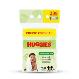 Toallas Húmedas Huggies Limpieza Efectiva 288U