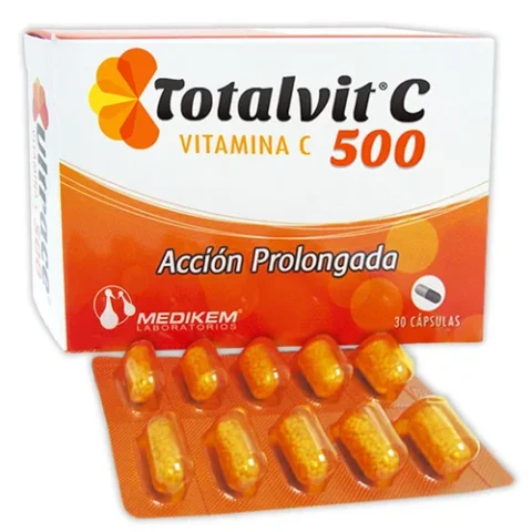 Totalvit C 500Mg X 30 Capsulas