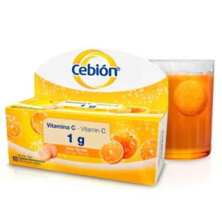 Cebion 1 Gramo X 10 Tabletas Efervecentes