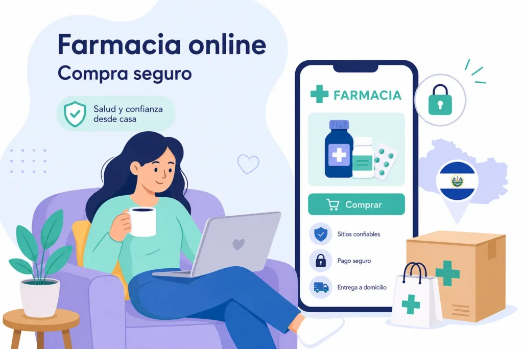 Farmacia online en El Salvador: guía para comprar seguro