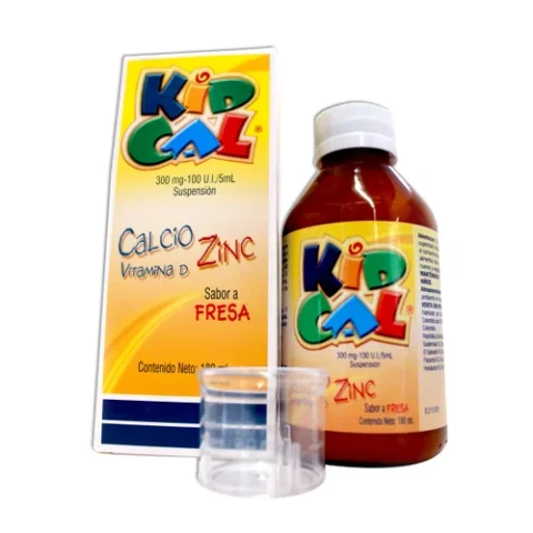 Kid Cal Sabor Fresa De 180Ml