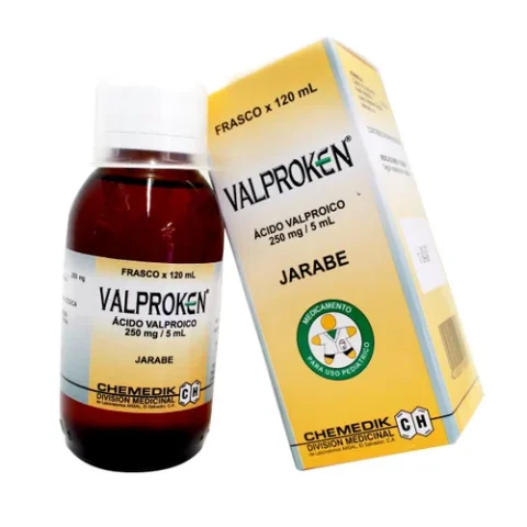 Valproken 250Mg/5Ml Jarabe Frasco X 120Ml