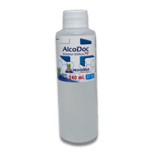 ALCOHOL ETILICO 70° (ALCODOC) X 240 ML