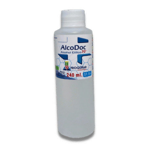 ALCOHOL ETILICO 70° (ALCODOC) X 240 ML