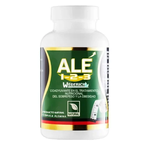Ale 1-2-3 Weight Reducer WEGERICH caja con 120 cápsulas