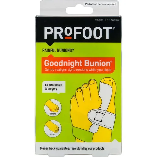 Corrector Juanetes X1 Par Goodnight Bunion Profoot 2 Corrector Juanetes X1 Par Goodnight Bunion Profoot