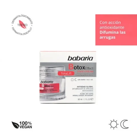 Crema Facial Botox Effect Babaria 50Ml
