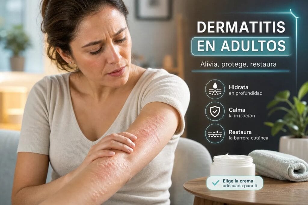 Cremas para dermatitis en adultos: cuál elegir y por qué Cremas para dermatitis en adultos: cuál elegir y por qué