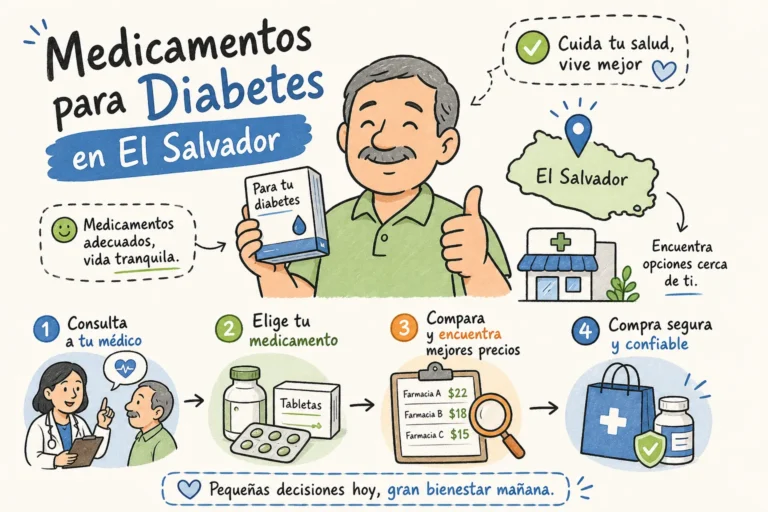 Cómo Comprar Medicamentos para Diabetes en El Salvador