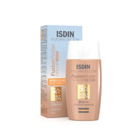 Isdin Fotop Fusion Water 50+ Color 50 mL protector solar facial con color