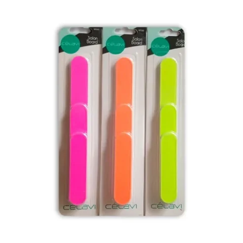 Lima Lustradora X3 Unidades Celavi para dar brillo a las uñas