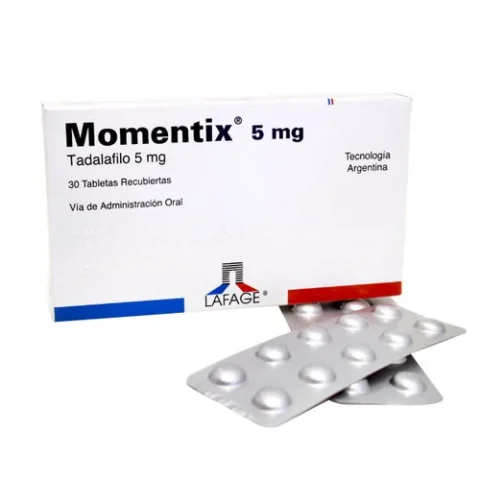 Caja de Momentix 5Mg X 30 Tabletas con tadalafilo