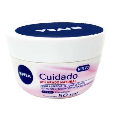 Nivea Cuidado Aclarado 50Ml crema facial con FPS15 y vitamina C
