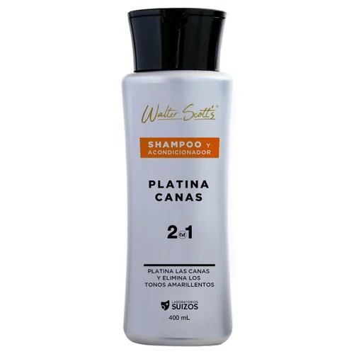 Walter Scotts Shampoo 400Ml 2 Walter Scotts Shampoo 400Ml para higiene capilar
