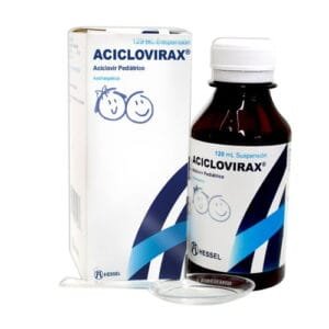 Aciclovirax Pediatrico Suspension Frasco X 120Ml