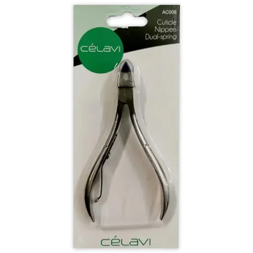 Alicate Para Cuticula Metal Celavi 1 Alicate Para Cuticula Metal Celavi de 4 pulgadas