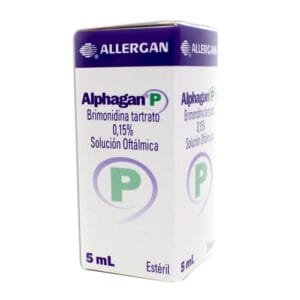 Alphagan P Solución Oftálmica 0.15% para glaucoma