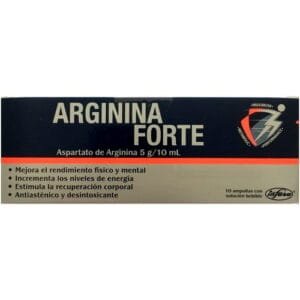 Arginina Forte Infasa X 10 Ampollas Bebibles