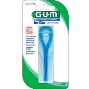 Azas Dentales Eez-Thru X25 Enhebrador Hilo Gum 840