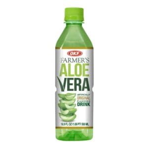 Bebida De Aloe Vera Original Okf 500Ml en botella