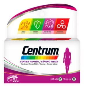 Centrum Mujer X 30 Tabletas - Suplemento vitamínico para mujeres