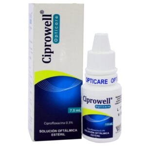 Ciprowell Solucion Oftalmica Frasco X 7.5 Ml