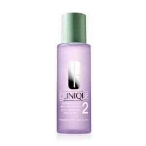 Clarifying Lotion 2 Exfoliante Clinique 200ml en uso