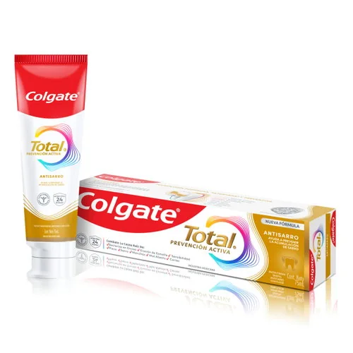 Envase de Crema Dental Colgate Total Anti Sarro 75 ml
