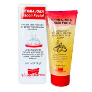 Jabón facial Dermajoba para limpieza profunda