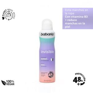 Desodorante Spray Invisible Babaria - Desodorante Spray Invisible 48H Babaria 200Ml