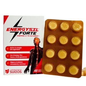 Energysil Forte X 48 Tabletas para energía y bienestar