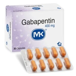 Gabapentina Mk 400Mg X 30 Cápsulas
