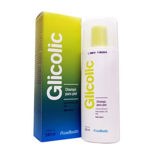 Glicolic Champu Para Piel Frasco X 240 Ml Glicolic Champú para piel - cuidado de la piel