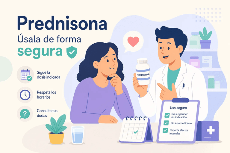 La prednisona figura entre los corticoides orales más recetados a nivel mundial, con un uso ampliamente documentado en enfermedades autoinmunes