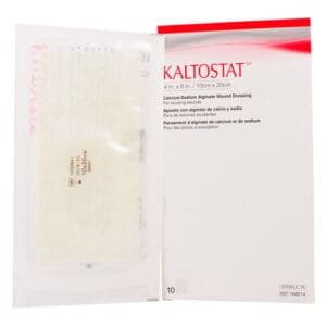 Kaltostat 10X20 X 1 Parche para tratamiento de heridas