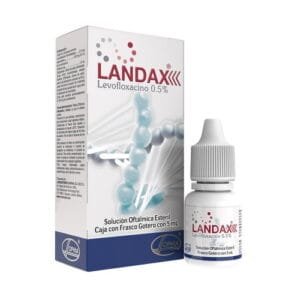 Landax 0.5% Solucion Oftalmica Frasco X 5Ml