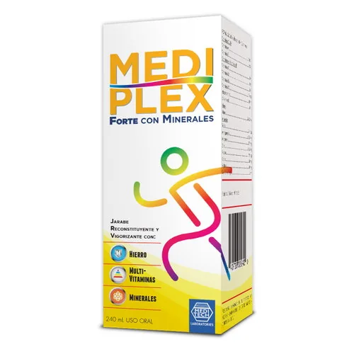 Frasco de Mediplex Forte Jarabe 240 ml
