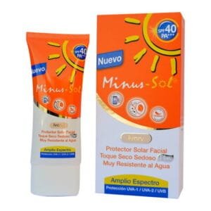Minus-Sol Ivory Spf 40 Pa Tubo de 50 gramos