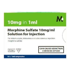 Morfina Martindale 10Mg X 10 Ampollas