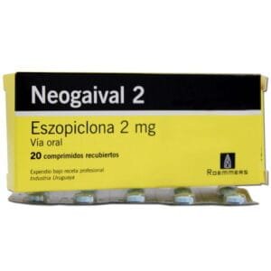 Neogaival 2Mg X 20 Comprimidos para el tratamiento del insomnio