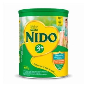 Nido 3+ Lata X 1600 Gramos, leche en polvo para niños